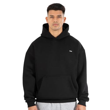 SMILODOX Herren Hoodie Dawson, Oversize Fit Langarm Oberteil mit Kapuze, Hoody Sweatshirt, Optimal für Sport, Streetstyle und Alltag, Bequem und Vielseitig Kombinierbar im Sale